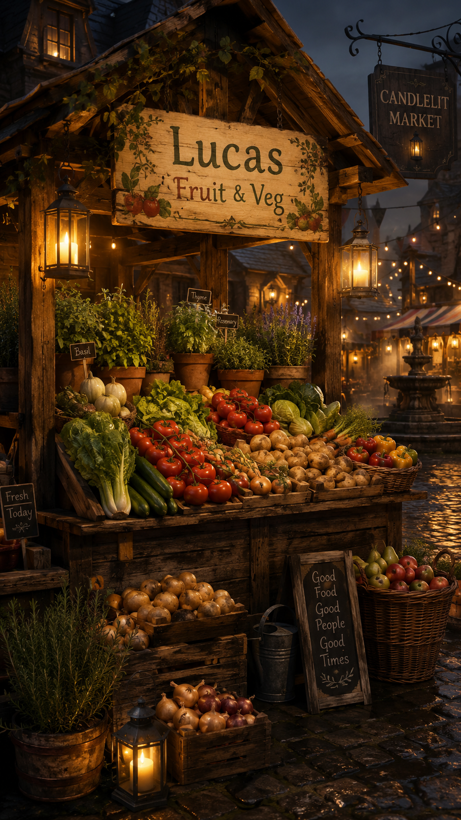 Lucas Fruit & Veg Stall
